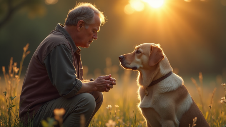 bewegender hundehalter