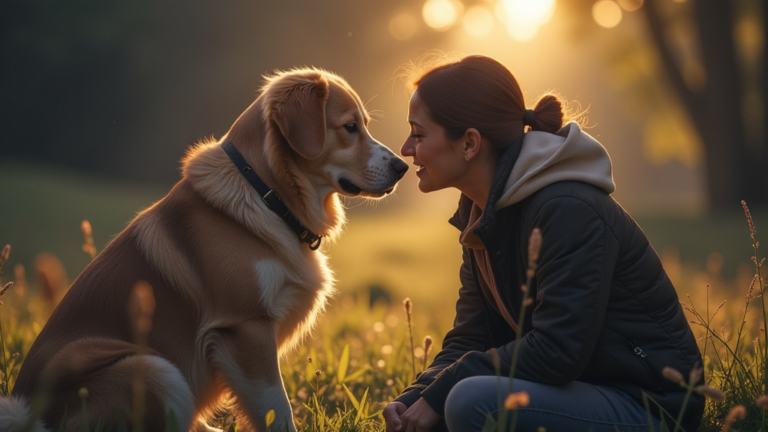 bewegender hundehalter