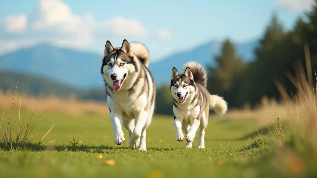 bewegung huskys