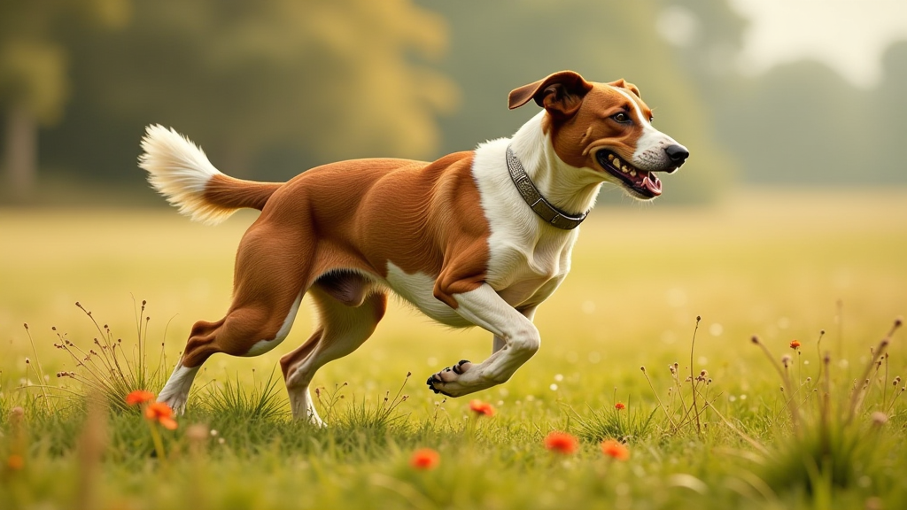 energiegeladene jagdhund