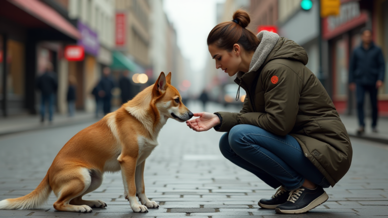 stra enhund ber hrende