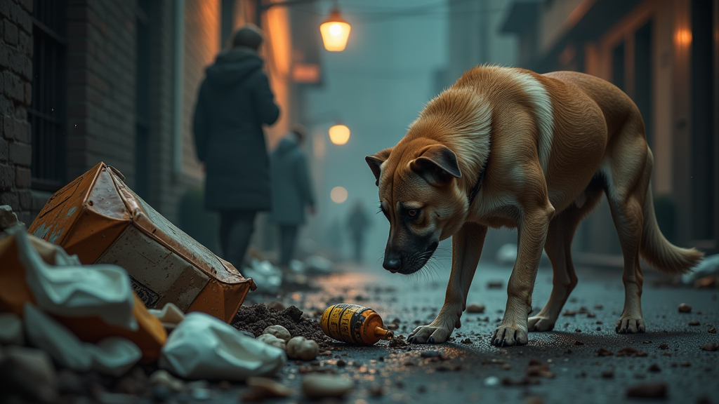 stra enhund herauszieht