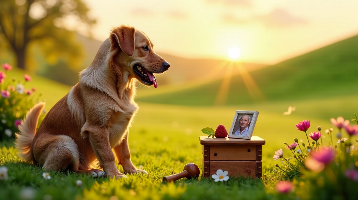 Abschied vom treuen Begleiter: Trauer, Bestattung, Erinnerungen