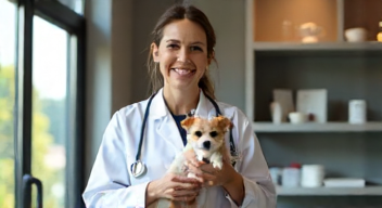 Ich bin Dr. Anna Meyer, Tierärztin (32 Jahre) (2/10)