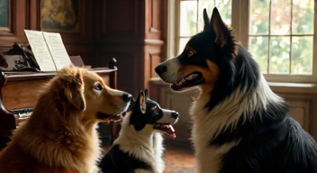 Künstlerische Darstellungen von Hunden (10/10)