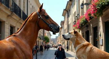 Künstlerische Darstellungen von Tieren in der Gesellschaft (9/10)