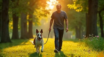 Perspektiven zu Hund und Mensch im Gassi-gehen