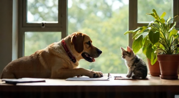 Psychologische Effekte von Tieren am Arbeitsplatz