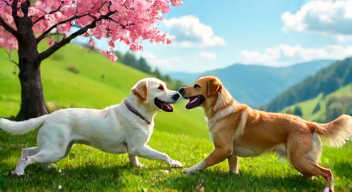 Die kulturelle Bedeutung des Hundeverhaltens im Frühling (3/10)