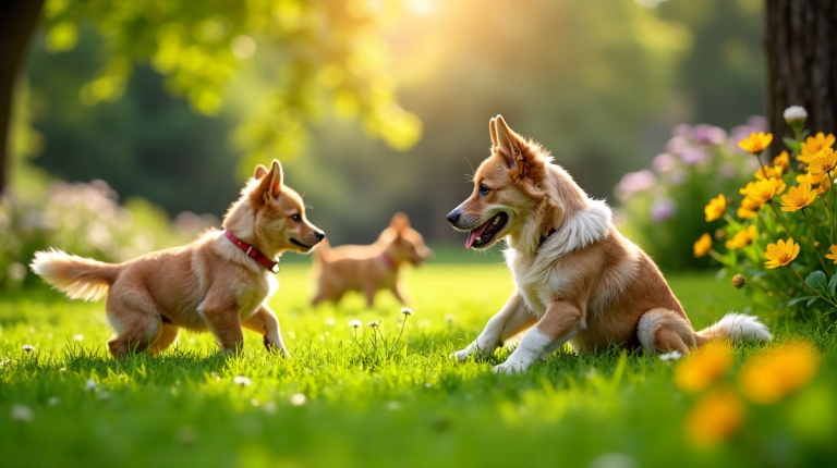 Frühjahrsveränderungen bei Hunden: Verhalten, Gesundheit, Gefahren im Garten