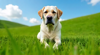 Einfluss des Grasfressens auf die Hundegesundheit