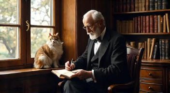 Ich bin Sigmund Freud und erforsche die Psyche im Umgang mit Tieren (6/10)